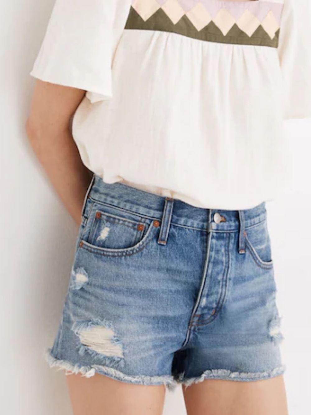 Madewell Relaxed Denim Shorts
